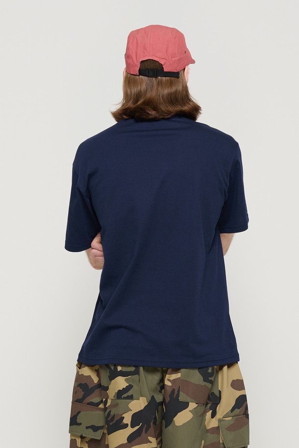 CARGOBROS - 반팔티셔츠 - TECH WIND OVER SHORT SLEEVE T-SHIRT (NAVY)