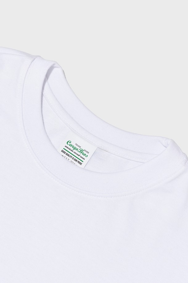 CARGOBROS - 반팔티셔츠 - TECH WIND OVER SHORT SLEEVE T-SHIRT (WHITE)