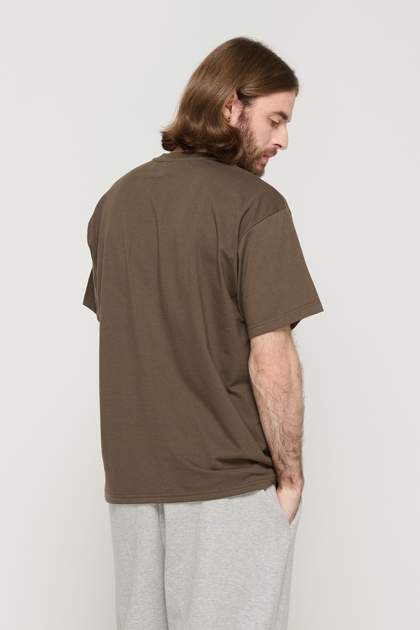 CARGOBROS - 반팔티셔츠 - CARGO WINGS OVER SHORT SLEEVE T-SHIRT (KHAKI)