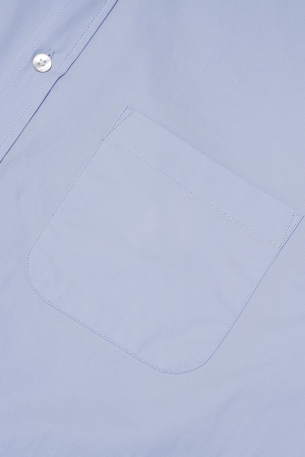 CARGOBROS - 긴팔셔츠 - SOLID OXFORD OVERFIT SHIRT (SKYBLUE)