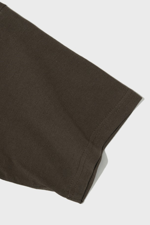 CARGOBROS - 반팔티셔츠 - ARCH LOGO OVER SHORT SLEEVE T-SHIRT (KHAKI)