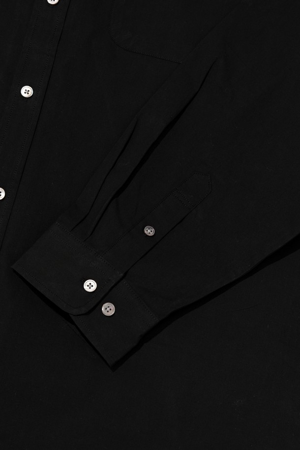 CARGOBROS - 긴팔셔츠 - SOLID OXFORD OVERFIT SHIRT (BLACK)