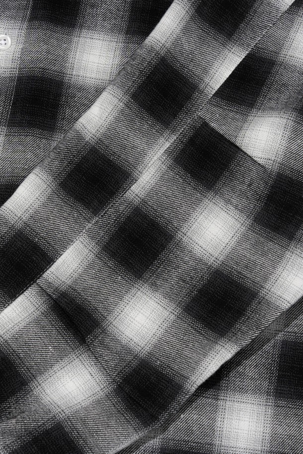 CARGOBROS - 긴팔셔츠 - VINTAGE TARTAN CHECK SHIRT (BLACK)
