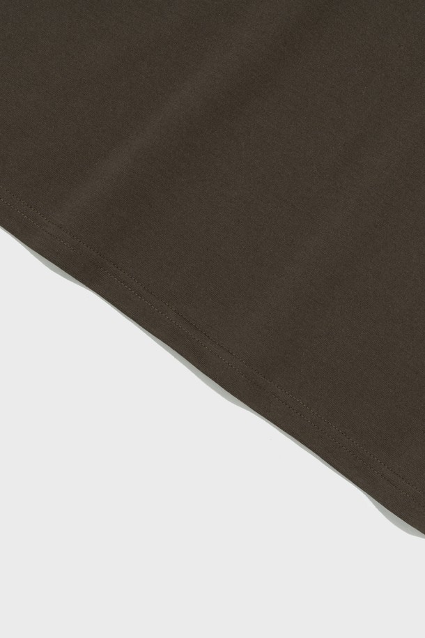 CARGOBROS - 반팔티셔츠 - ARCH LOGO OVER SHORT SLEEVE T-SHIRT (KHAKI)