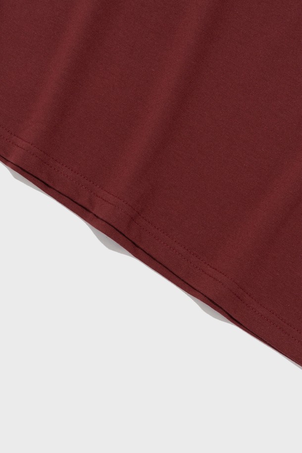 CARGOBROS - 반팔티셔츠 - TECH WIND OVER SHORT SLEEVE T-SHIRT (WINE)