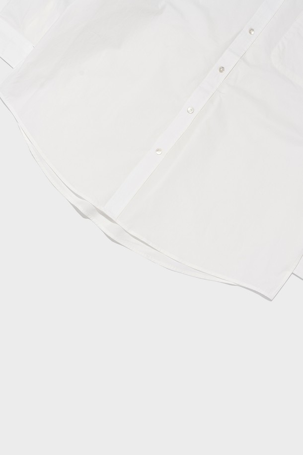 CARGOBROS - 긴팔셔츠 - SOLID OXFORD OVERFIT SHIRT (WHITE)