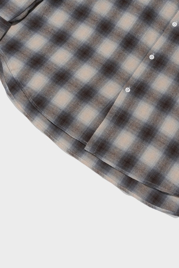 CARGOBROS - 긴팔셔츠 - VINTAGE TARTAN CHECK SHIRT (BLUE)