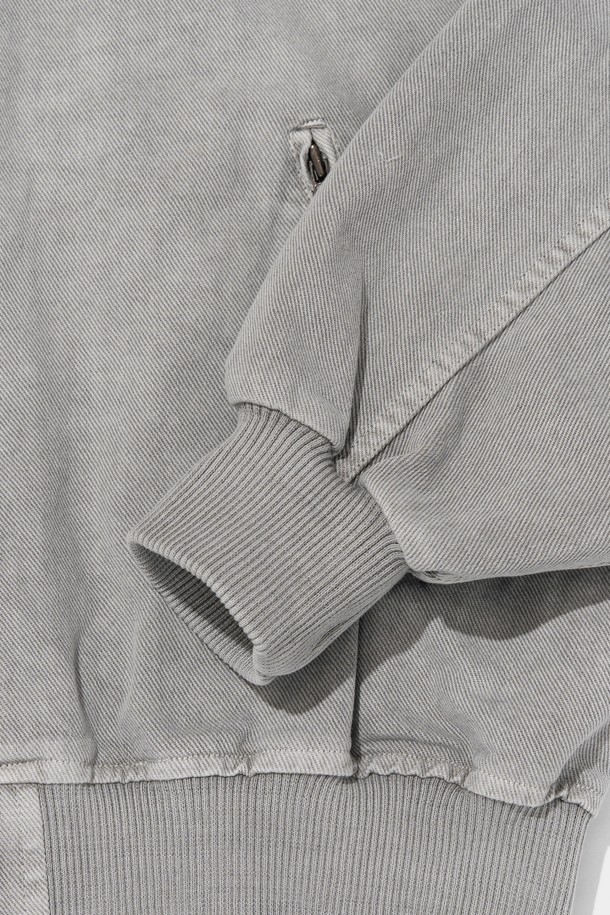 CARGOBROS - 블루종/점퍼 - PIGMENT WASHED BLOUSON JACKET (GRAY)