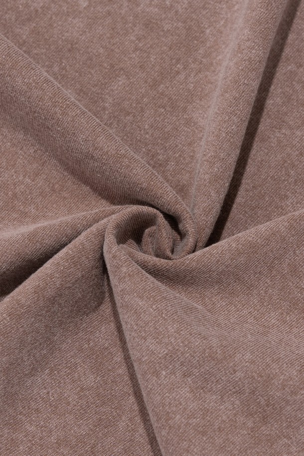 CARGOBROS - 긴팔티셔츠 - PIGMENT WASHED LONG SLEEVE T-SHIRT (BROWN)