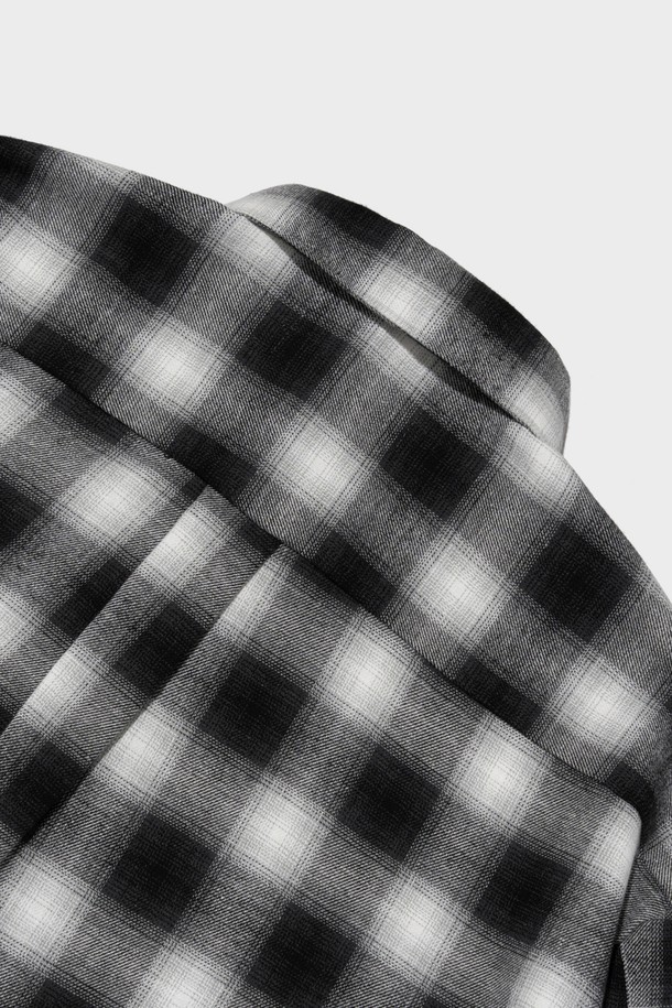 CARGOBROS - 긴팔셔츠 - VINTAGE TARTAN CHECK SHIRT (BLACK)