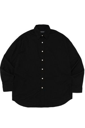 옥스포드 카라 긴팔셔츠 (블랙)