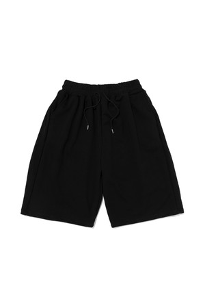 스웨트 버뮤다 팬츠 (블랙)