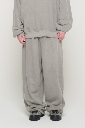 IN PIGMENT VER.2 TRAINING WIDE STRAIGHT PANTS (GRAY)