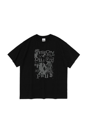 NO-VISION 반팔티셔츠 (블랙)