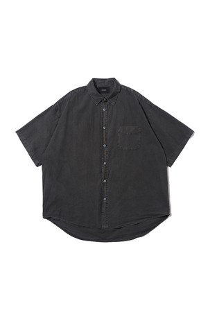 CB PIGMENT SHORT SLEEVE SHIRT (CHARCOAL)