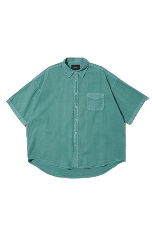 CB PIGMENT SHORT SLEEVE SHIRT (GREEN)