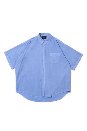 CB PIGMENT SHORT SLEEVE SHIRT (BLUE)