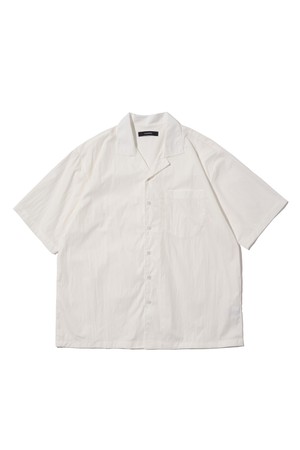 COOL WASHING SHORT SLEEVE SHIRT (WHITE)