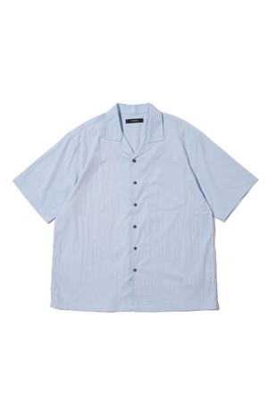 COOL WASHING SHORT SLEEVE SHIRT (BLUE)