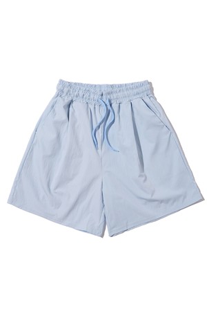 COOL WASHING HALF PANTS (BLUE)
