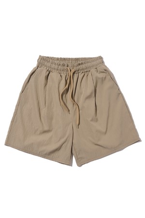 COOL WASHING HALF PANTS (BEIGE)