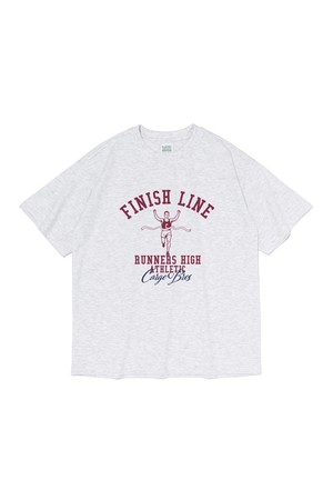 HIGH RUNNING SHORT SLEEVE T-SHIRT (GRAY)