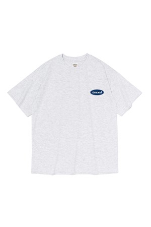 A-MOOD 로고 반팔티 (그레이)
