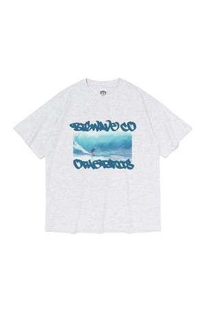 BREAK A WAVE 반팔티셔츠 (그레이)