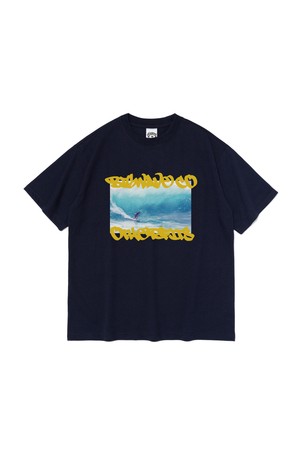 BREAK A WAVE 반팔티셔츠 (네이비)