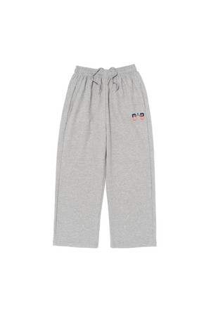 AMERICAN LOGO LOGO SWEAT PANTS (GRAY)