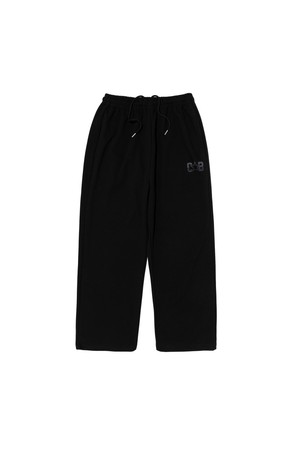 AMERICAN LOGO LOGO SWEAT PANTS (BLACK/CHARCHOL)