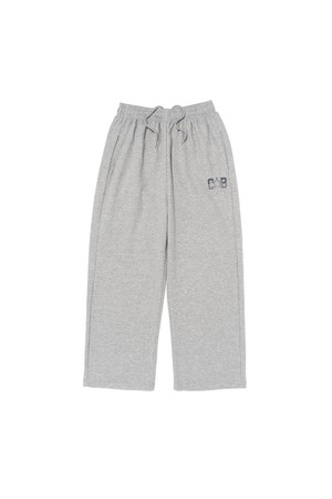 AMERICAN LOGO LOGO SWEAT PANTS (GRAY/GRAY)