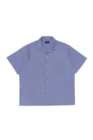 SUMMER MARINE SHORT SLEEVE SHIRT (BLUE)