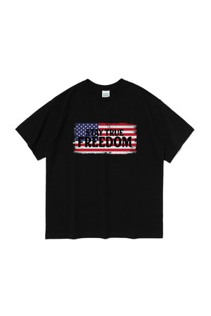 AMERICAN FREEDOM SHORT SLEEVE T-SHIRT (BLACK)