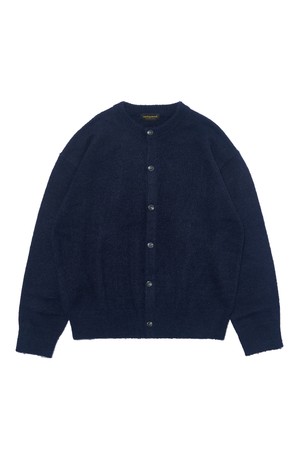 울 블렌드 라운드 니트 가디건  (네이비)