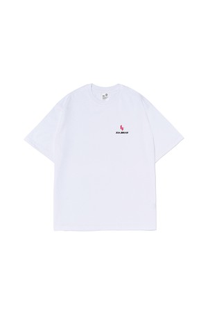 아이덴티티 심볼 로고 티셔츠 (화이트)