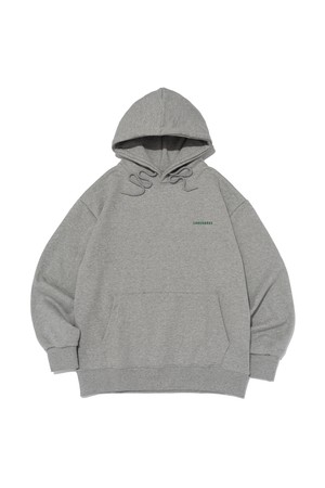 ESSENTIAL LOGO OVER HOOD T-SHIRT (GRAY)