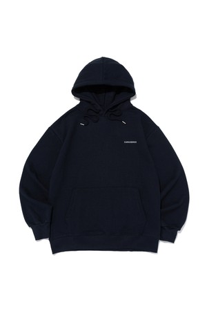 ESSENTIAL LOGO OVER HOOD T-SHIRT (NAVY)