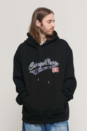 BROS 85 OVER HOOD T-SHIRT (BLACK)