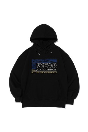 TECH GARMENT OVER HOOD T-SHIRT (BLACK)