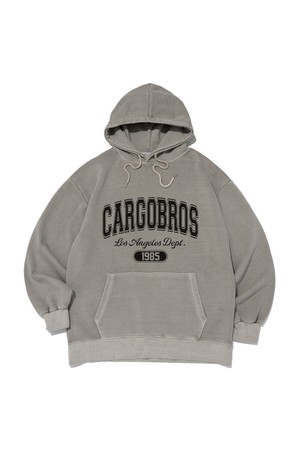 ARCH LOGO 1985 PIGMENT HOOD T-SHIRT (BEIGE)