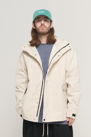 4D TECH WINDBREAKER JACKET (IVORY)