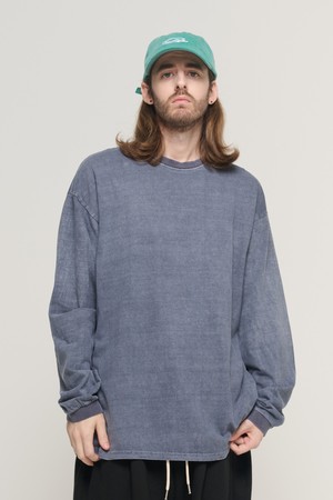 PIGMENT PLAN OVERFIT LONG SLEEVE (BLUE)