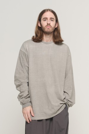 PIGMENT PLAN OVESFIT LONG SLEEVE (GRAY)