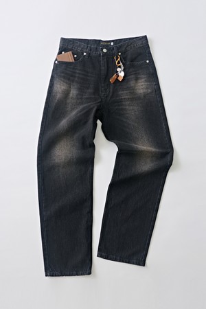 세미 와이드 스트릿 데님 (블루)