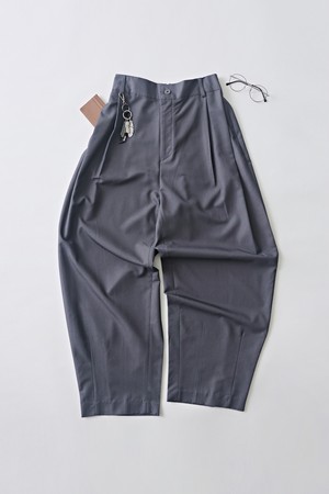 울 블랜드 벌룬 슬랙스 (그레이)