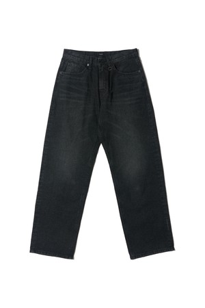 빈티지 워싱 데님 팬츠 (흑청)