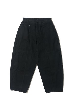 절개 포인트 웨스턴 벌룬 팬츠 (블랙)