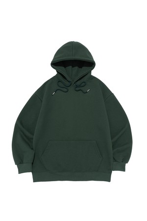 [기모선택] 에센셜 플랜 후드티셔츠 (그린)