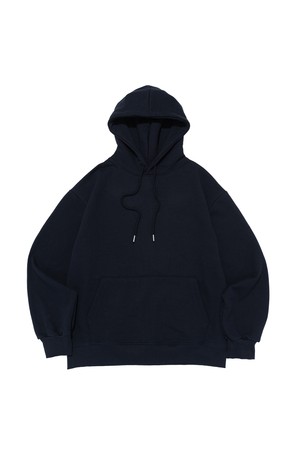 [기모선택] 에센셜 플랜 후드티셔츠 (네이비)